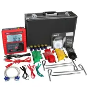 UNI-T 523A Earth Ground Resistance Voltage Soil Resistivity Tester Meter RS232
