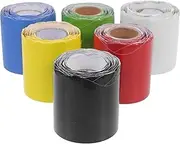 WEKADRIN 6Rolls Bulletin Board Border Trim Paper for Classroom Blackboard Decoration Removable Decorative Border for School and Home Use