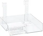 HSHGZSR Turtle Basking Platform for Aquatic Turtles Acrylic Floating Turtle Dock Height Turtle Tank Platform Hanging Turtle Platform Turtle Terrace Ladder for Aquarium 8.86×8.27×2.17In