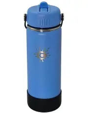 [Cheeki] Reusable Water Bottle With Straw Lid 750ml in Blue