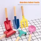 Garden Tools 6Pcs Mini Gardening Plant Set Garden Tool Shovel Rake Spade