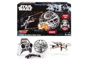Air Hogs Star Wars X-Wing vs. Death Star Rebel Assault RC Drone Plane Fighter
