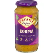 Patak's Korma Curry Simmer Sauce Sauce 450g