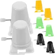 WESIEVYA 8pcs DIY Clockwork Robot Kit for Windup Playthings Fun Accessory for Creative Projects and Playtime