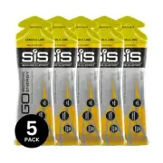 Science In Sport GO Isotonic Energy Gel 60mL - Lemon & Lime (5 Pack)