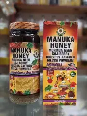 Al-Riyan Manuka Honey, Moringa, Neem, Goji Berry, Hibiscus Saffran