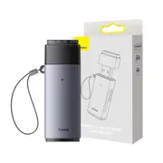 Baseus Lite Series Adapter SD TF USB Card Reader (WKQX060013)-Dark Gray