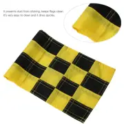Checkered Backyard Practice Hole Pole Cup Flags Putting Green Flag DP