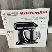 KitchenAid KSM150PSOB - Artisan Series 5QT Tilt-Head Stand Mixer - Onyx Black