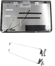New Compatible for Toshiba Compatible for Dynabook S55t-A S55t-A5132 S55t-A5277 S55T-A5389 LCD Back Cover Touchscreen/LCD Bezel Cover/LCD Hinges L+R (Color : A and Hinges)