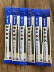 Pilot Original G-2 / B2P Rollerball 0.7mm Gel Refills, Blue, BLS-G2-7-L ( PKT 6)
