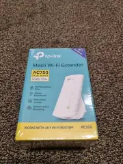 TP-LINK AC750 Mesh Wi-Fi Range Extender - White