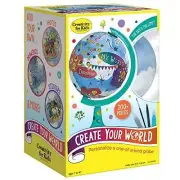 Create a World Art Kit 200+ Pieces Globe