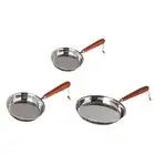 Round Griddle Pancakes Pan Metal Skillet Omelet Pan Household Cooking Pan