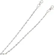 [COMPUKAS] Fashion Punk Waist Chain Accessory for Trousers Durable Metal Chain Wallet for Hip Hop Style Unisex Design for Outfits