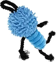VANZACK Bungee Rope Dog Toy for Puppies Safe Squeaky Toy for Medium Large Dogs