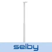 RAXX Speaker Floor Stand Height Adjustable for Sonos ERA100 White