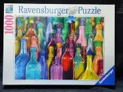 Ravensburger 1000 Pc Puzzle Colorful Bottles By Aimee Stewart NIB