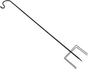 Yardwe Garden Ground Inserting Hook 1pc Shepherd's Hook Rust-Resistant Yard Decor Easy Assembly