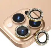 Tempered Glass Camera Len Protector Bling Diamond Cover For iPhone 13 14 Pro Max