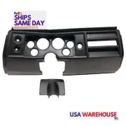 Autometer 2901, One Direct Fit Gauge Panel Fits Chevelle 68 Black Black Plastic