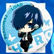 PERSONA 3 Reload Hero (Yuki Makoto) Button Badge TOKYO TOWER Collaboration Item
