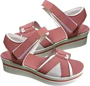 [mercenary] Women Casual Walking Sandals,Women Flat Thick Sole Walking Sandals | Soft Flat Low Thick Sole Sandals Beach for Camping