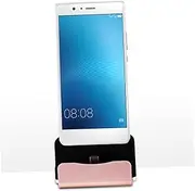 COHEALI Micro Desktop Charger Docking Station Stand for Fast Charge Rose Gold Charging Cradle for Devices