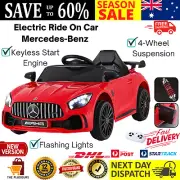 Kids Ride On Car Mercedes-Benz AMG GTR Electric Toy Cars 12V Red Kids Car AU