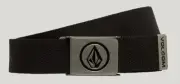 Volcom Belt Circle Web Black