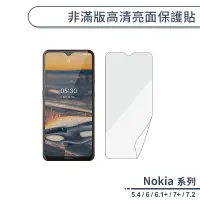 在飛比找蝦皮商城優惠-Nokia 非滿版高清亮面保護貼 適用Nokia 5.4 6