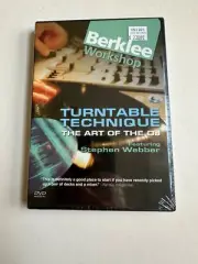 Berklee turntable technique art of dj DVD 2 hrs . Learning how to scratch Numark