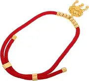 Abaodam Pet Necklace with Bell Handmade Red Rope Collar for Cats Small Dogs Featuring and Elegant Design for Festive Occasions