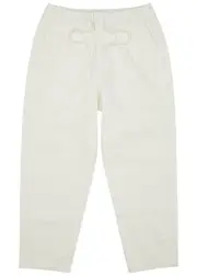 Wax London Kurt Cotton-twill Trousers - White - 28 (W28 / XS) 28 (W28 / XS)