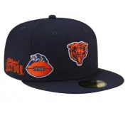 New Era x Just Don Chicago Bears 59Fifty Fitted Hat Men Size 7 1/2 NFL New