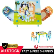 Bluey Kids Table and 2 Chairs Set Table and Chairs Official Homewares