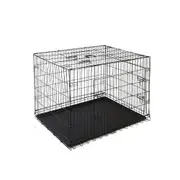 Sir John's Gifts 74x120x80 cm i.Pet 3 Large Access Doors Pet Cage-Black