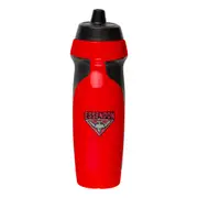 Essendon Bombers AFL 2025 Sports Drink Water Bottle with Rubber Grip