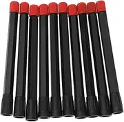 X AUTOHAUX 10pcs 115mm Tire Valve Extension Universal Plastic 180 Degree Tyre Valve Stem Extender for Car Motorcycle RV Truck Bike