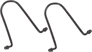 2pcs Rain Chain Gutter Adapter Hooks Metal Downspout Hooks for Hanging Rain Chains Easy Install Garden Decorations