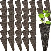 50pcs Grow Sponges Compatible with Seedling Starter Sponges Kit Reusable Seed Pods Replacement Growth Sponges Refill Pods