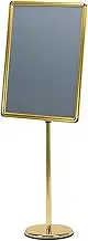 Spiral Style Sign Stand Poster Stand,A2 Adjustable Heavy Duty Pedestal Sign Holder Floor Stand,Acrylic Frame Standing Floor For 17 X 23.5 Inch,Vertical Horizontal View gold