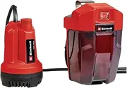 Einhell GE-SP 18 Li-Solo Power X-Change Battery-Powered Clear Water Pump Lithium-Ion 18 V Maximum Discharge Head 8 m Max. 5,000 l/h 5 m Connection Cable without Battery and Charger