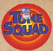 Space Jam Tune Squad Area Rug 39" Round Basketball LeBron James NEW $32.99