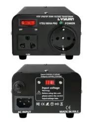 Voltage Transformer Converter 500 Watt Step Up/Down Convert from 110-120