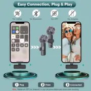 Wireless Lavalier Mic for Smart Devices – Plug & Play Mini Microphone