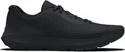 [Under Armour] Boy's UA BGS Charged Rogue 4, Lightweight and Comfortable Boy's Trainers, Running Shoes with Breathable Mesh, Impact Absorbing Trainers for Kids, Black, 3.5 US