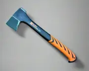 17.5-Inch Camping Axe – Bush Tracks Forged Steel Blade with Sheath