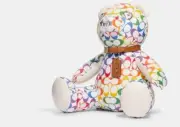Coach Collectible Bear Rainbow Signature Canvas CJ954 Pride 2023