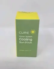Cure Water Splash Cooling Sun Stick SPF50+ Korea Cosmetic New Sealed
